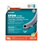 FROST KING EPDM WETHR TAPE 17'X1/4"" V25GA